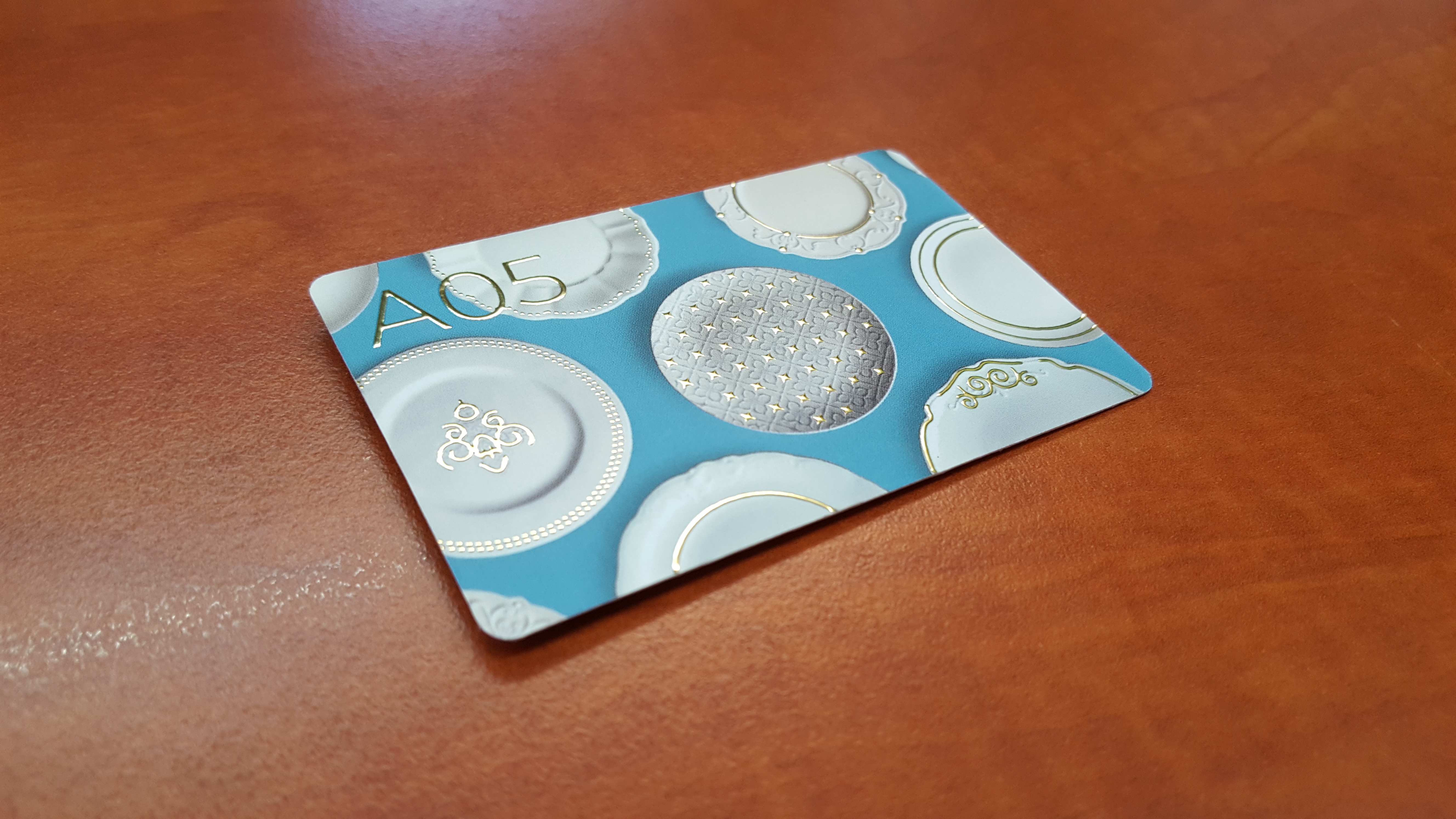 Tarjetas de visita con relieve