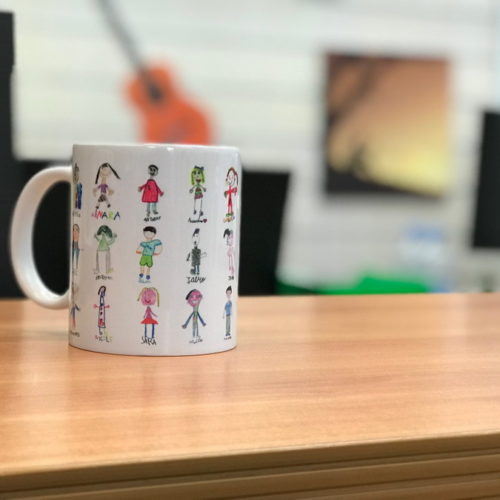 Rotulación de tazas