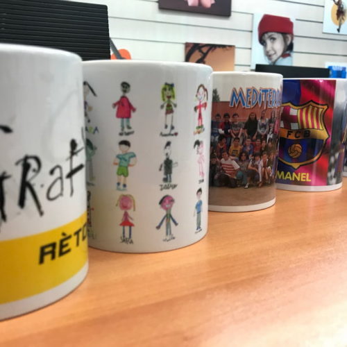 Rotulación de tazas